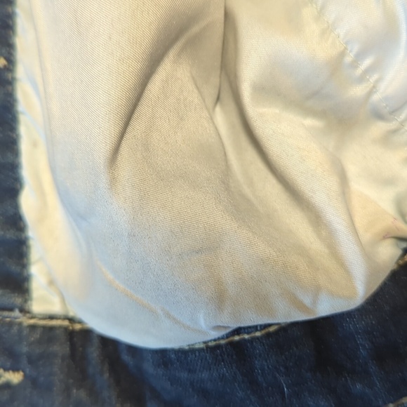 New Look Distressed Denim Jacket 3x - Picture 6 of 6